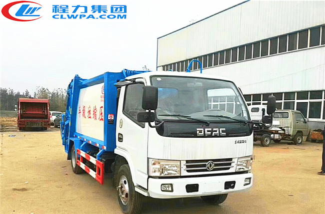 東風(fēng)銳鈴5方壓縮式垃圾車